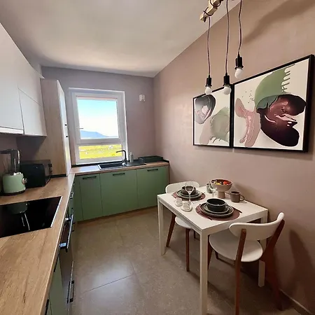Flh View Elegance - Balcony, Free Parking, Bathtub & Ac Near Coresi Mall *