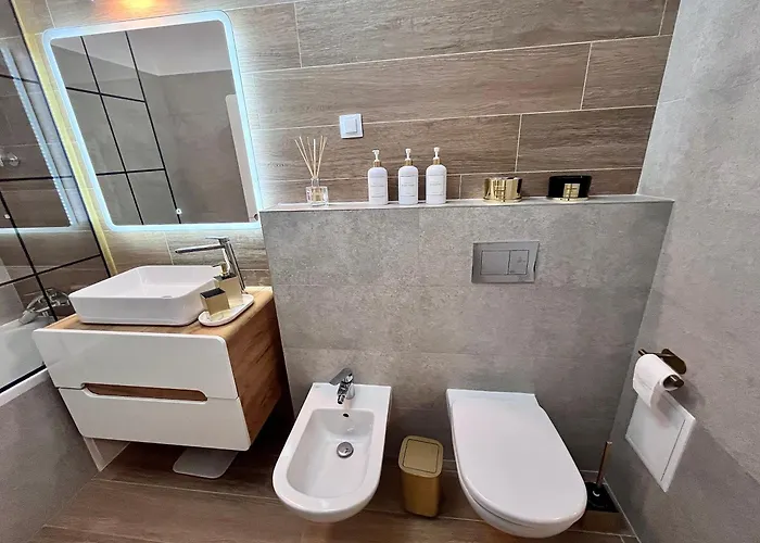 Апартаменты Flh View Elegance - Balcony, Free Parking, Bathtub & Ac Near Coresi Mall