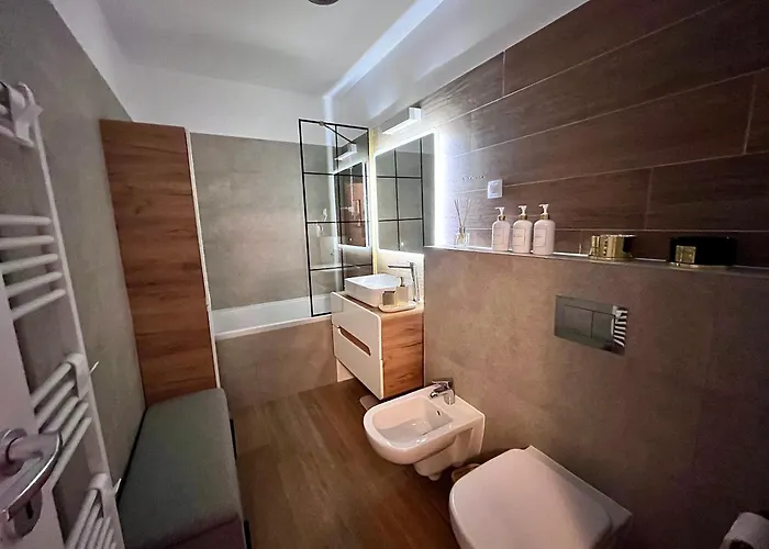 Flh View Elegance - Balcony, Free Parking, Bathtub & Ac Near Coresi Mall Apartment *