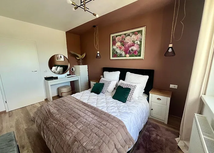 Апартаменты Flh View Elegance - Balcony, Free Parking, Bathtub & Ac Near Coresi Mall *