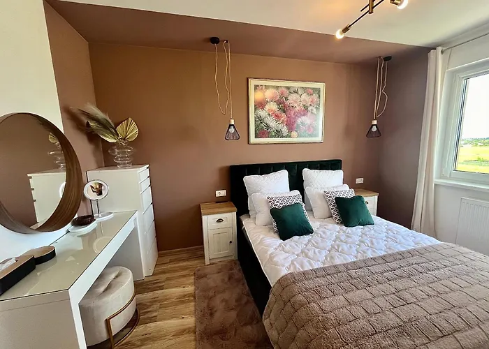 Flh View Elegance - Balcony, Free Parking, Bathtub & Ac Near Coresi Mall Brasov